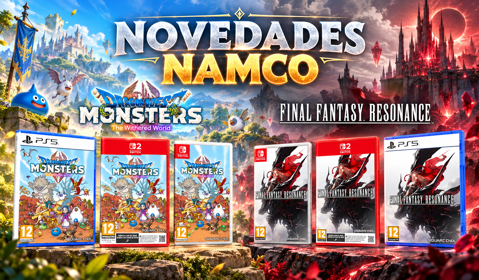 NOVEDADES NAMCO